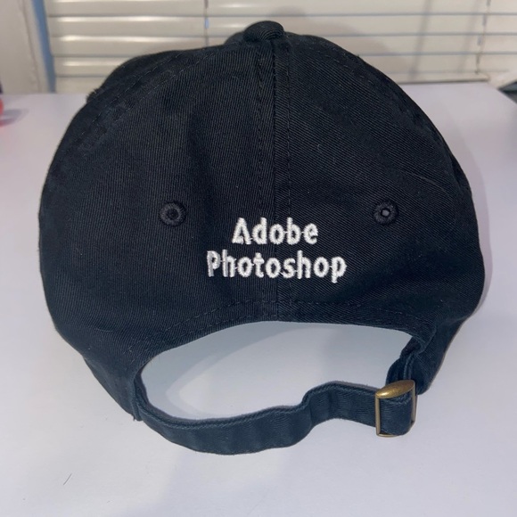 Creative x Adobe Photoshop Black Baseball Cap – 100% Cotton - Picture 2 of 6